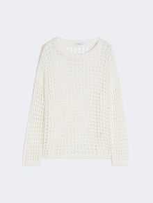 Cotton mesh jumper
