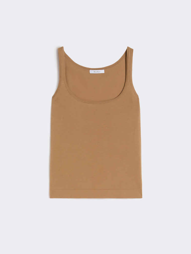 max mara cotton yarn sleeveless jumper for women