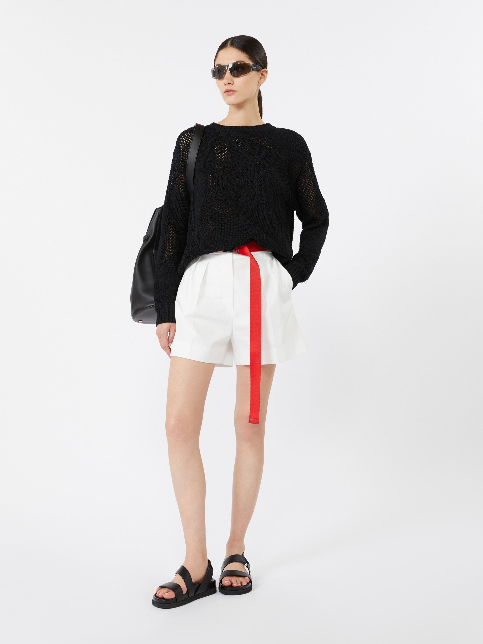 max mara embroidered cotton sweater for women