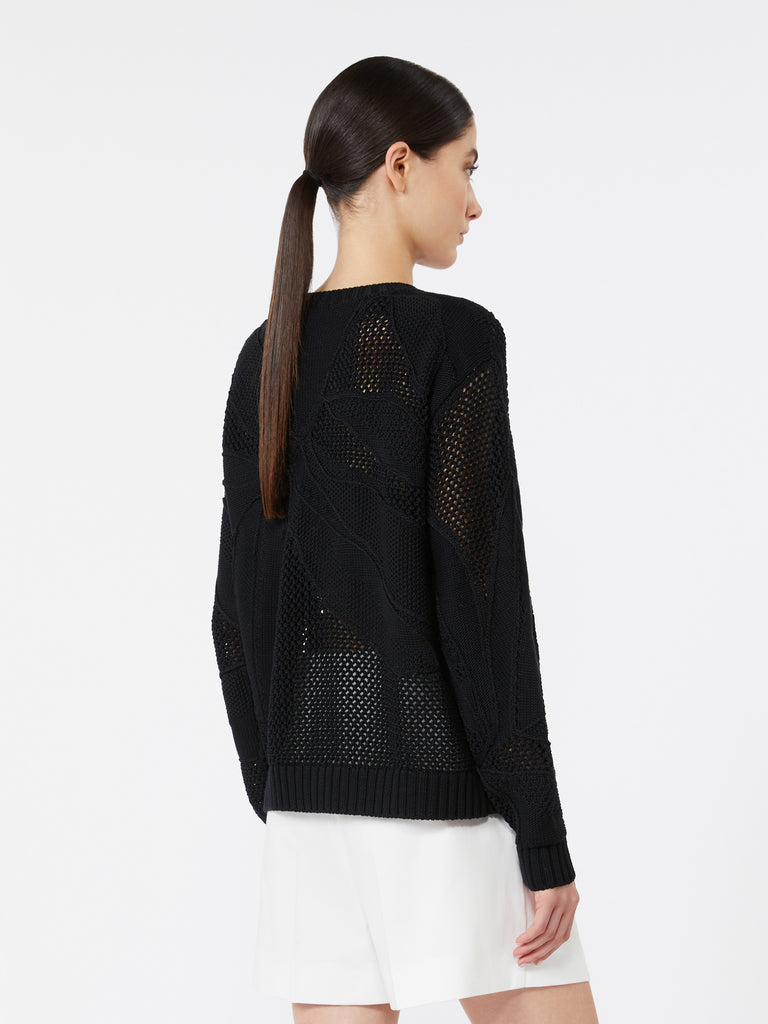 max mara embroidered cotton sweater