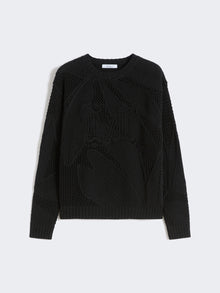 max mara embroidered cotton sweater for women