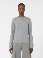Cashmere Yarn Sweater for Women - Light Grey - Max Mara UAE