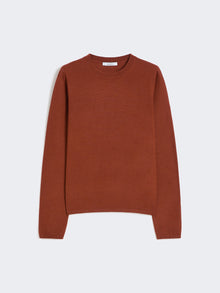 Cashmere Yarn Sweater for Women - Terra Cotta - Max Mara UAE