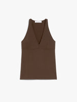 Viscose Top for Women - Brown - Max Mara UAE