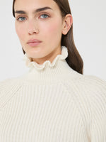 max mara cotton cordonnet cropped jumper for women