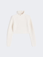 max mara cotton cordonnet cropped jumper for women