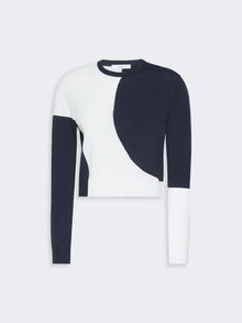 max mara slim-fit viscose crepe sweater for women