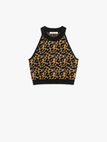 Jacquard Yarn Top for Women - Black - Max Mara UAE