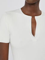 max mara viscose crepe sweater with scarf detail for women