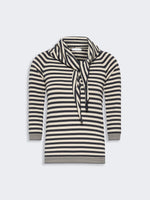 max mara viscose yarn sweater with scarf detail for women