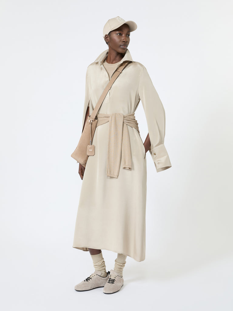 max mara cashmere and silk polo sweater