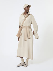 Cashmere And Silk Polo Sweater for Women - Stone - Max Mara UAE