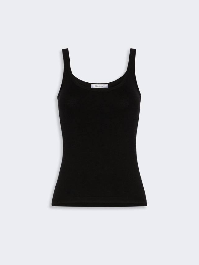 max mara sleeveless wool yarn sweater for women