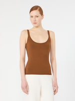 max mara sleeveless wool yarn sweater for women
