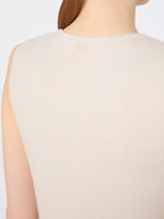 max mara sleeveless wool and cashmere sweater for women
