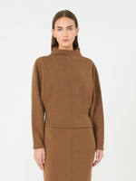 max mara wool and cashmere cropped jumper for women