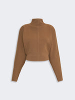 max mara wool and cashmere cropped jumper for women