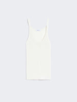 Cotton And Viscose Top for Women - Ivory - Max Mara UAE