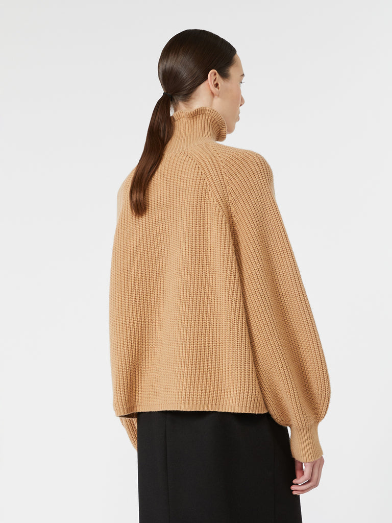 max mara relaxed-cut wool and cashmere sweater
