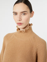 max mara relaxed-cut wool and cashmere sweater for women