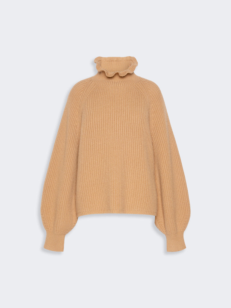max mara relaxed-cut wool and cashmere sweater