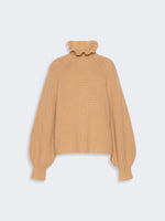 max mara relaxed-cut wool and cashmere sweater for women