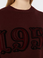 Wool And Cashmere Jumper for Women - Cherry - Max Mara UAE