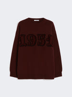 Wool And Cashmere Jumper for Women - Cherry - Max Mara UAE