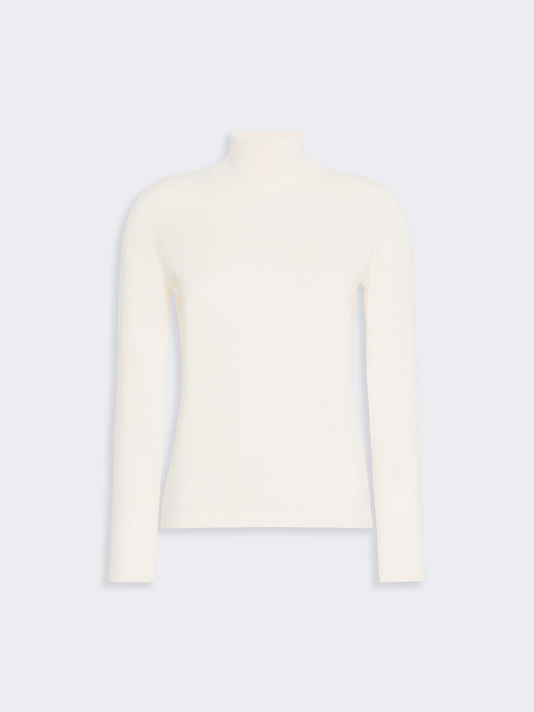 max mara cashmere yarn polo-neck sweater