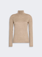 max mara cashmere yarn polo-neck sweater for women