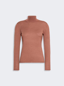 max mara cashmere yarn polo-neck sweater for women