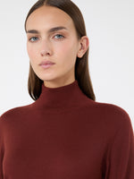 max mara cashmere yarn polo-neck sweater for women