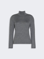 max mara cashmere yarn polo-neck sweater for women