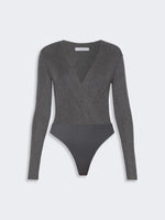 max mara cashmere yarn sweater bodysuit for women