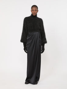 max mara mélange mohair yarn jumper for women