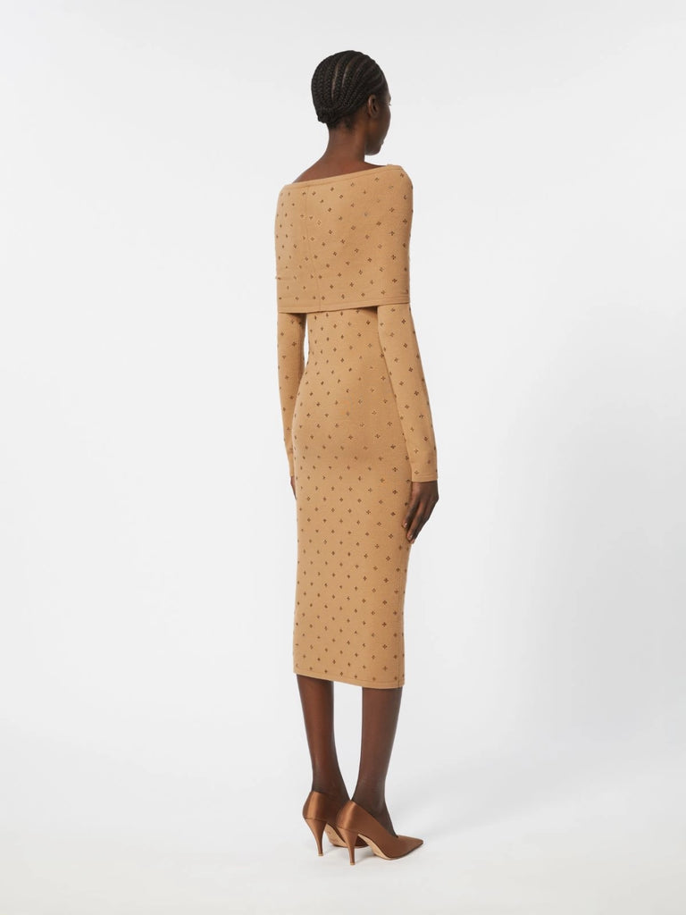 max mara wool yarn dress