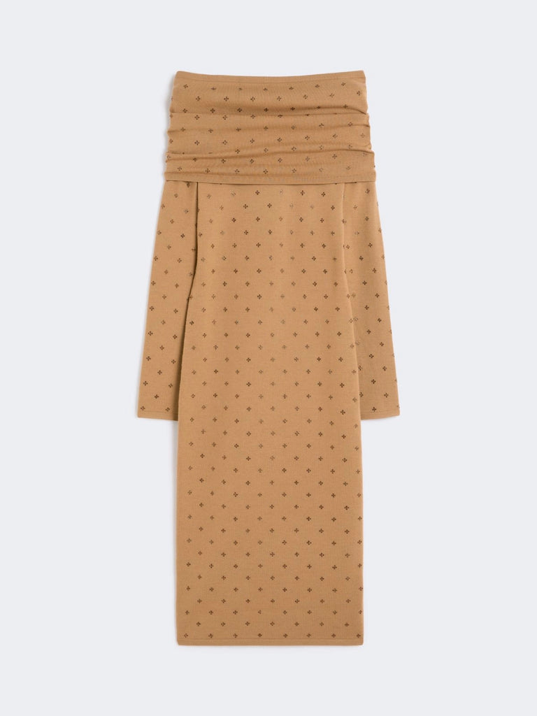 max mara wool yarn dress