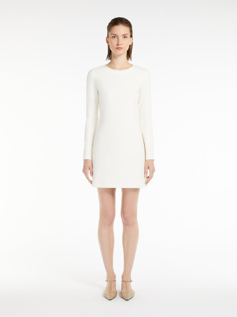 max mara short technical jersey dress