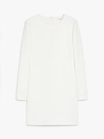 Short Technical Jersey Dress for Women - White - Max Mara UAE