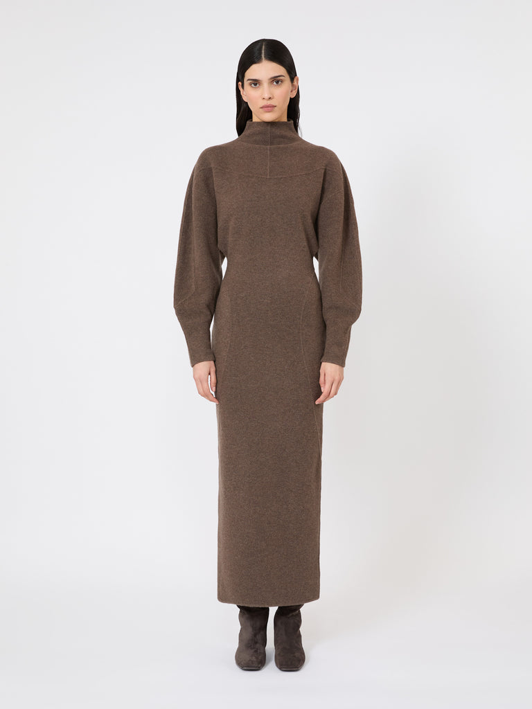 max mara wool and cashmere jersey dress