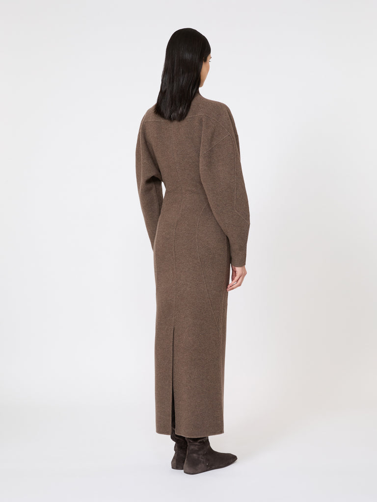 max mara wool and cashmere jersey dress