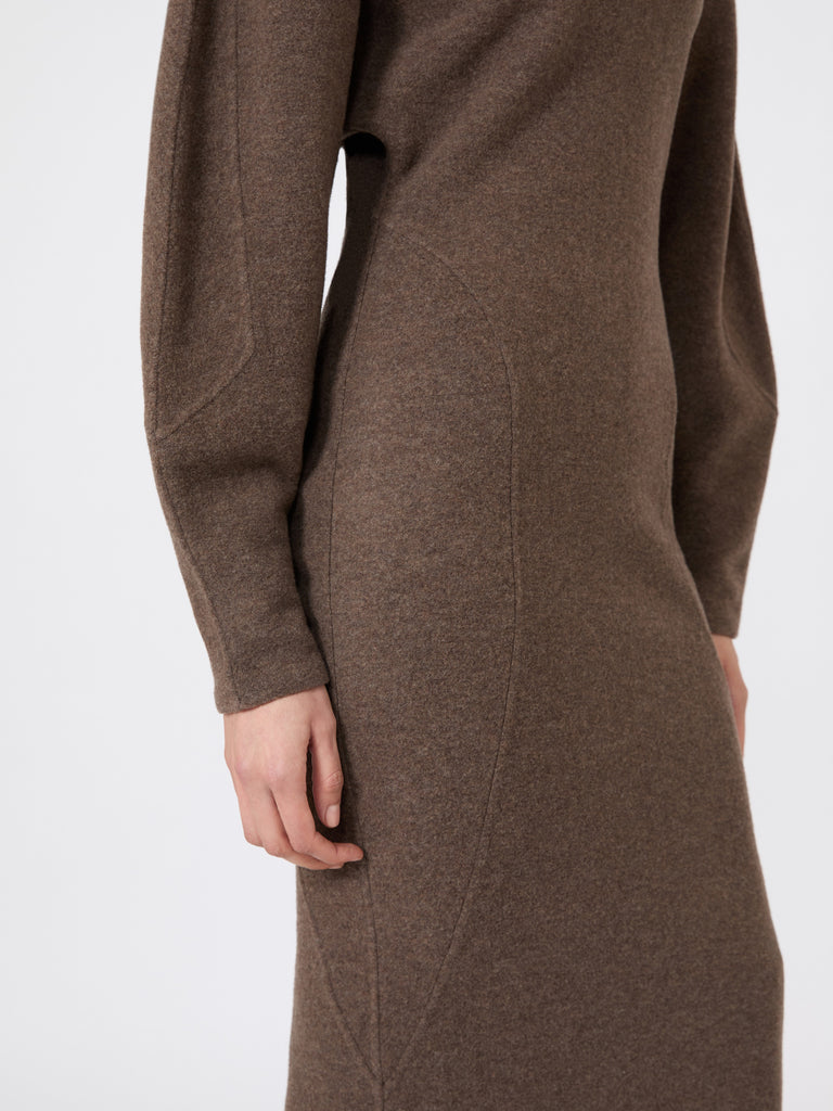 max mara wool and cashmere jersey dress