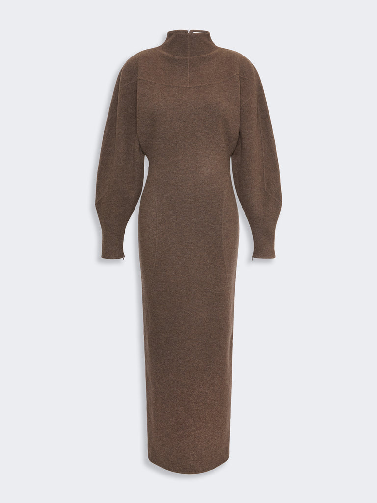 max mara wool and cashmere jersey dress