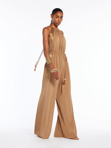 Fluid, viscose jersey jumpsuit