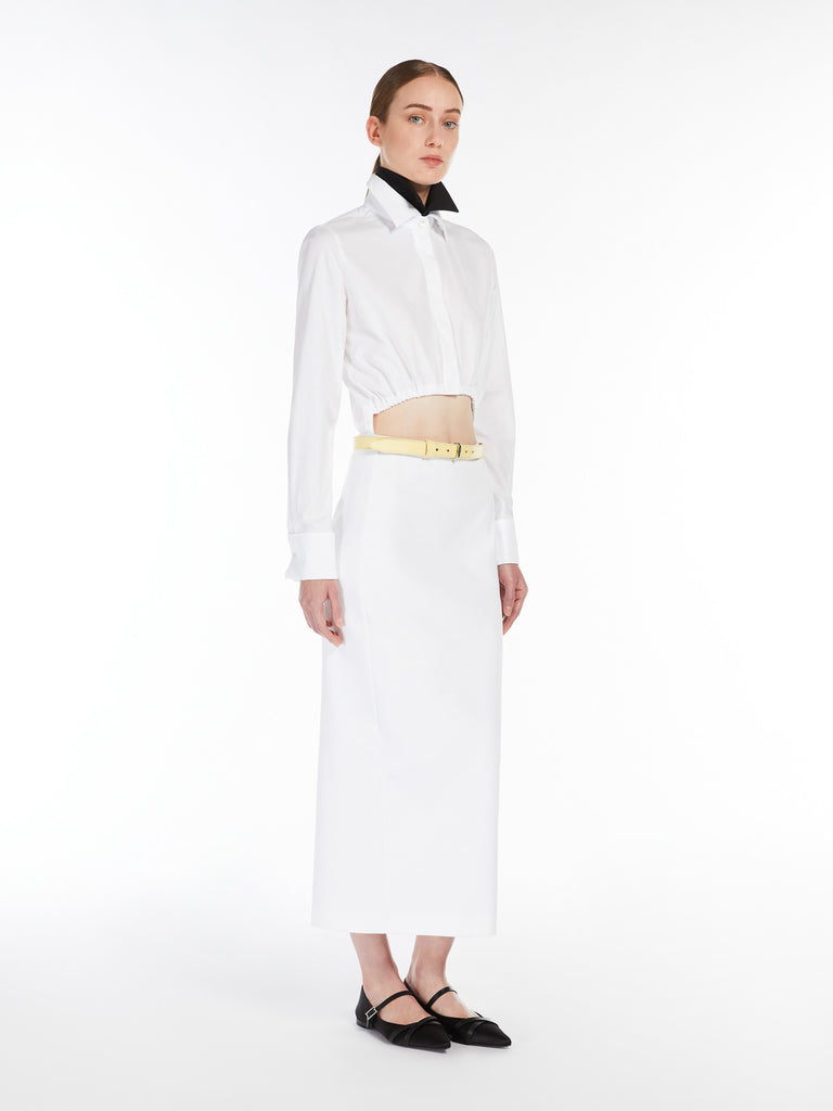 max mara jersey midi skirt