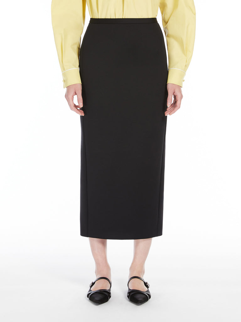 max mara jersey midi skirt
