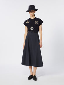 max mara full, tech wool skirt for women