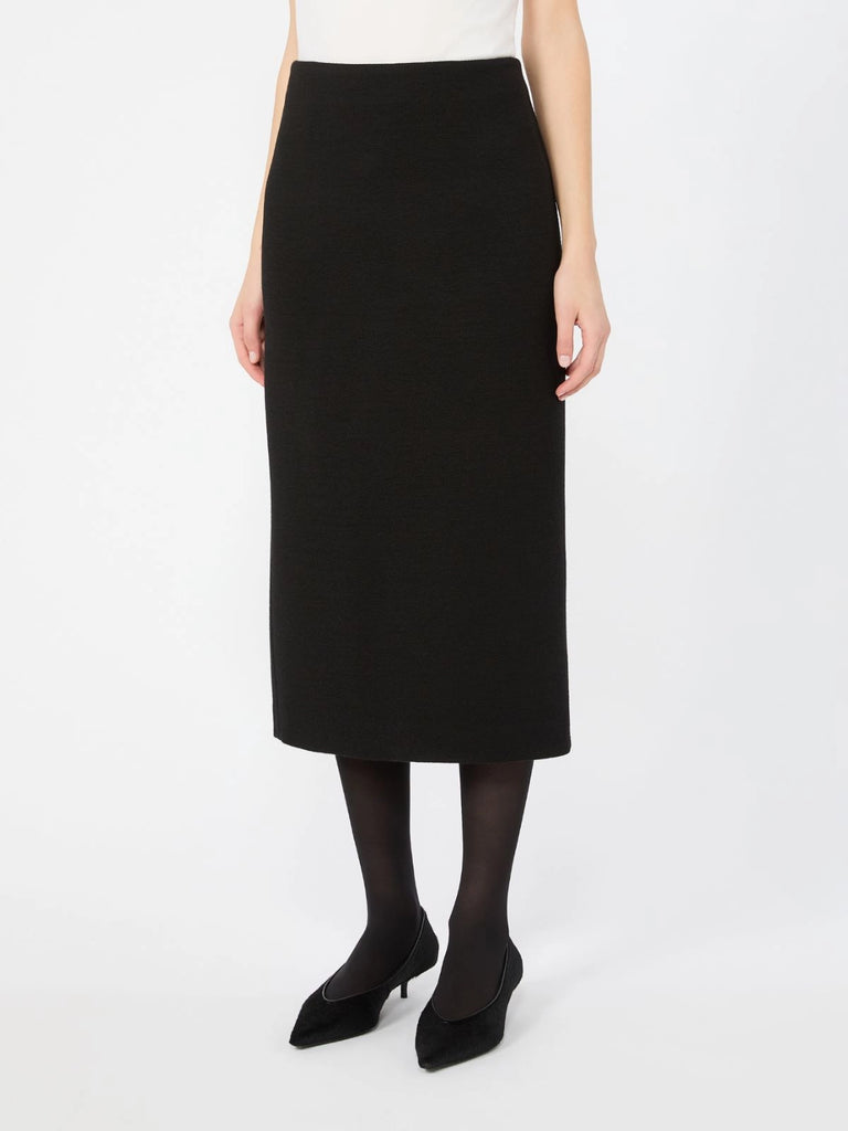 max mara jacquard jersey midi skirt