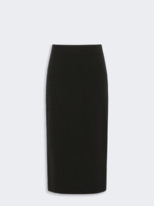 Jacquard Jersey Midi Skirt for Women - Black - Max Mara UAE