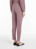 Viscose jersey trousers